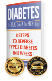 Diabetes: The Real Cause and The Right Cure book cover and awards